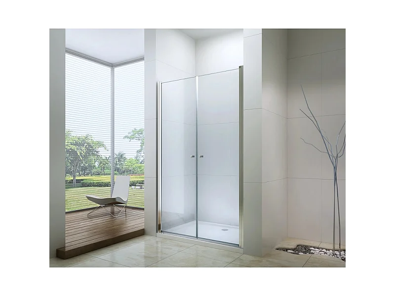 Mexen Texas draaideur voor douche 70 cm, transparant, chroom - 880-070-000-01-00