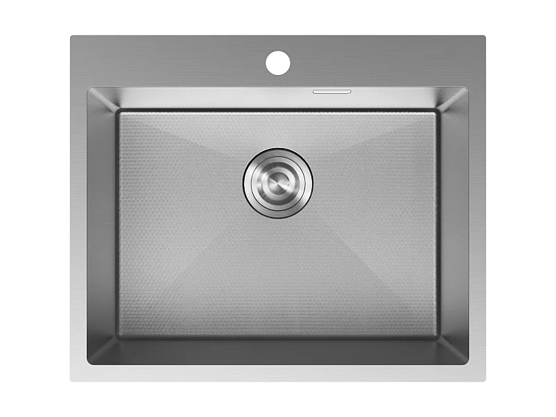 Mexen Solix jeklena pomivalna korita z eno posodo 600 x 500 mm, inox HC - 6408601000-01HC