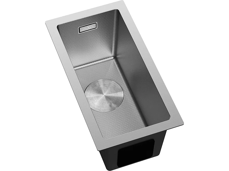 Mexen Trixo fregadero de acero inoxidable de 1 compartimento 230 x 440 mm, inox HC - 6411221000-01HC