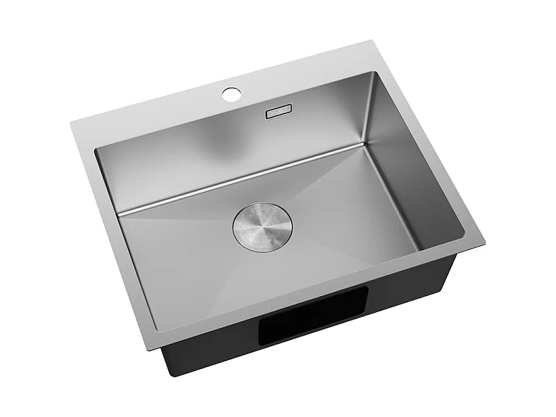 Mexen Solix fregadero de acero inoxidable de 1 cubeta 600 x 500 mm, inox - 6408601000-01