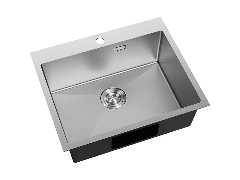 Mexen Solix fregadero de acero inoxidable de 1 cubeta 600 x 500 mm, inox - 6408601000-01