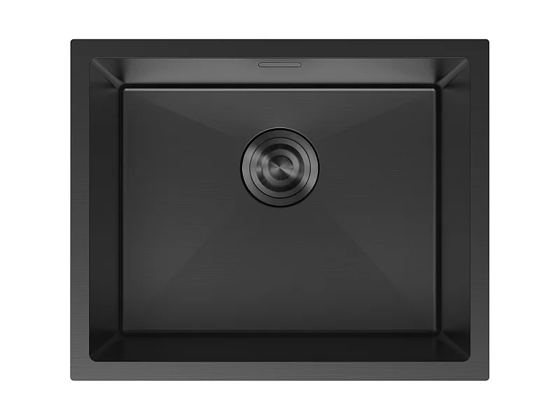 Mexen Trixo lava-loiça de aço inoxidável 1-comprimento 540 x 440 mm, preto - 6414541000-70