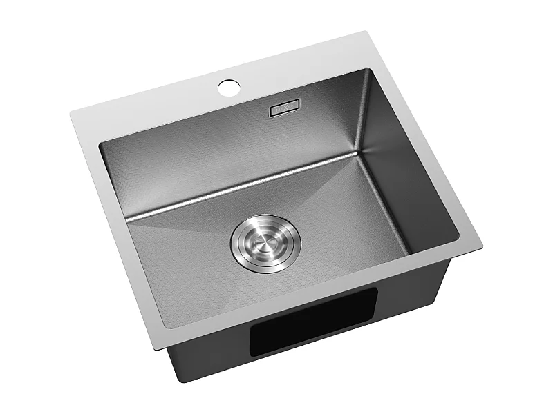 Mexen Solix lava-loiça de aço inoxidável 1 cuba 500 x 450 mm, inox HC - 6402501000-01HC
