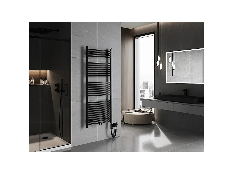 Mexen Ares radiateur électrique 1500 x 600 mm, 900 W, noir - W102-1500-600-2900-70