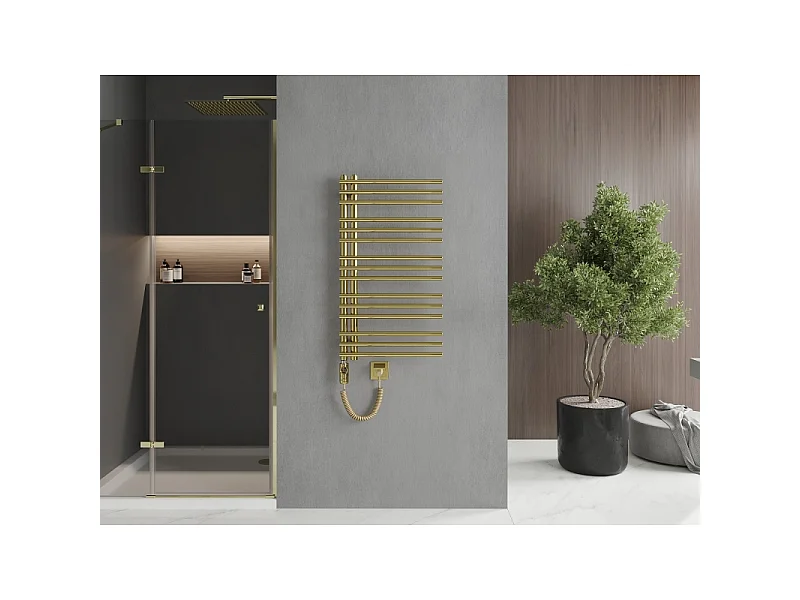 Mexen Neptun električni radiator 900 x 500 mm, 300 W, zlati - W101-0900-500-2300-50