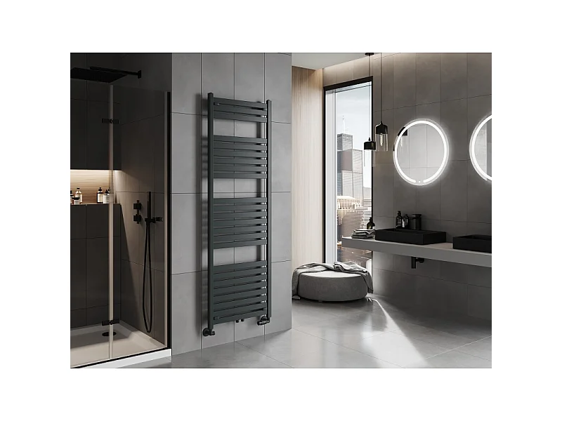 Mexen Uran radiador de casa de banho 1800 x 600 mm, 934 W, antracite - W105-1800-600-00-66