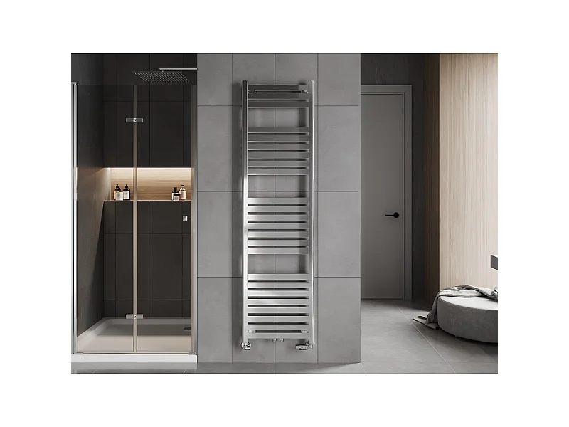 Mexen Uran radiador de casa de banho 1800 x 500 mm, 633 W, cromado - W105-1800-500-00-01