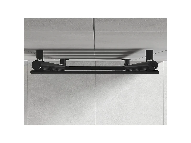 Mexen Ceres radiador de casa de banho 1200 x 500 mm, 610 W, preto - W111-1200-500-00-70