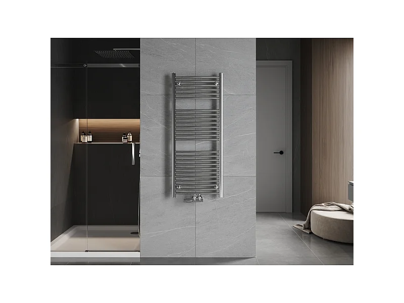 Mexen Ares radiador de casa de banho 1200 x 500 mm, 420 W, cromado - W102-1200-500-00-01
