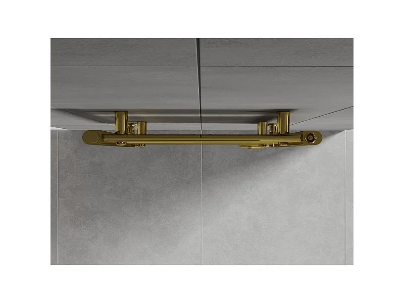 Mexen Hades radiador de casa de banho 1500 x 500 mm, 555 W, dourado - W104-1500-500-00-50