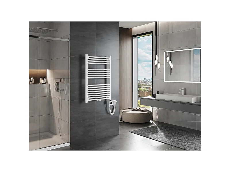 Mexen Mars radiateur électrique 900 x 600 mm, 400 W, blanc - W110-0900-600-6400-20