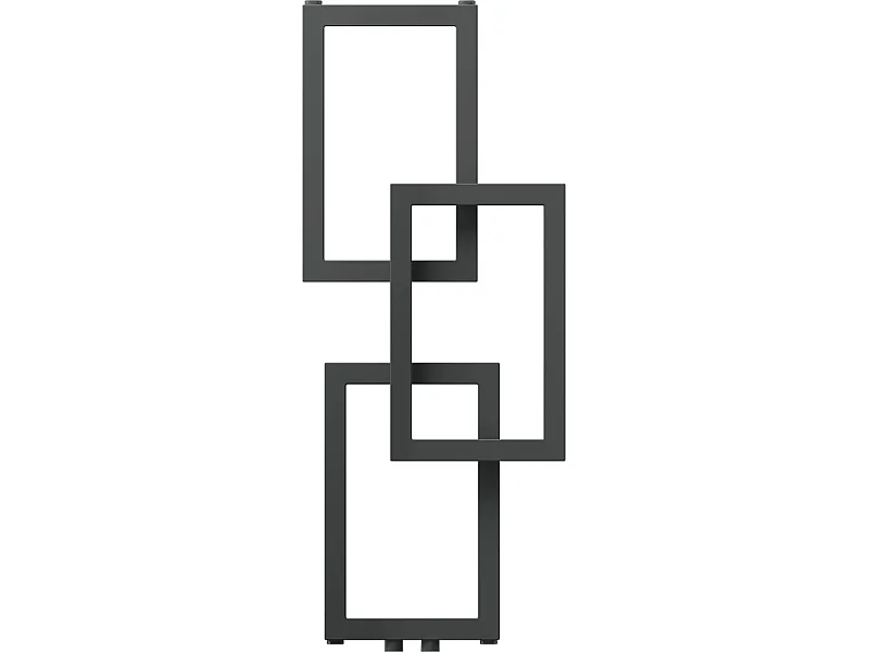 Mexen Grid radiador decorativo de baño 870 x 360 mm, 209 W, antracita - W215-0870-360-00-66