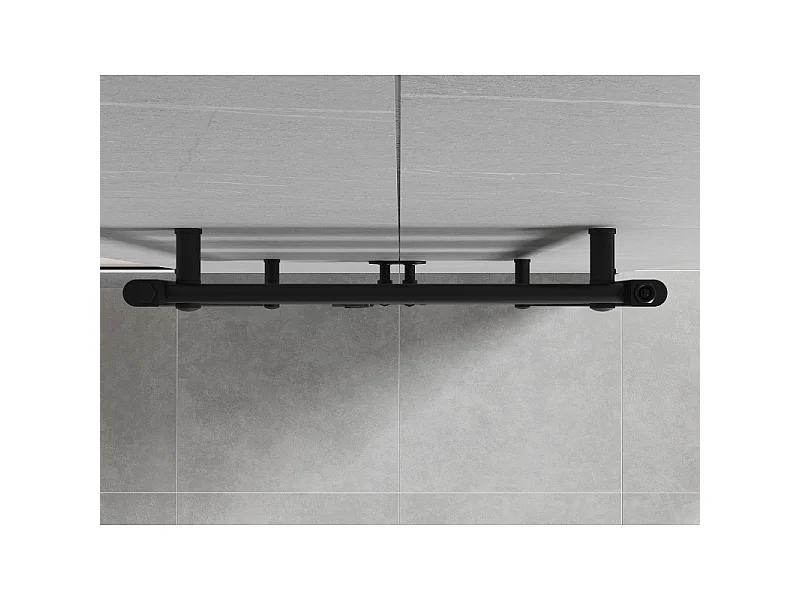 Mexen Mars radiador de casa de banho 1200 x 600 mm, 617 W, preto - W110-1200-600-00-70
