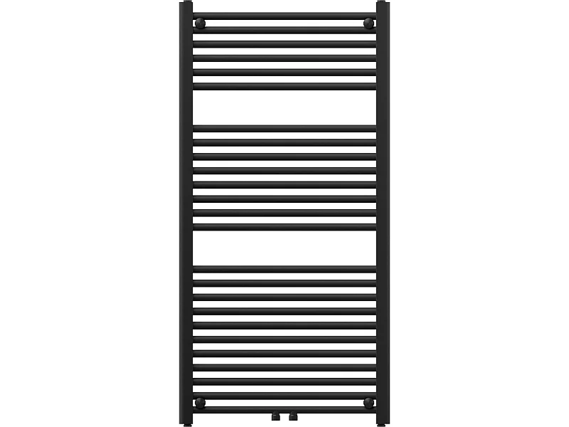Mexen Mars radiador de casa de banho 1200 x 600 mm, 617 W, preto - W110-1200-600-00-70
