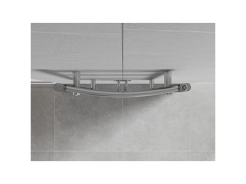 Mexen Ares radiateur de salle de bain 900 x 500 mm, 294 W, chrome - W102-0900-500-00-01
