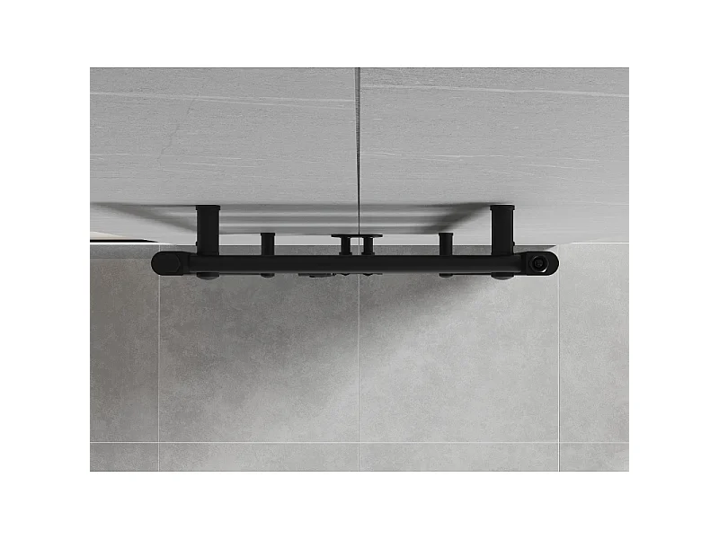 Mexen Mars radiador de casa de banho 700 x 500 mm, 284 W, preto - W110-0700-500-00-70