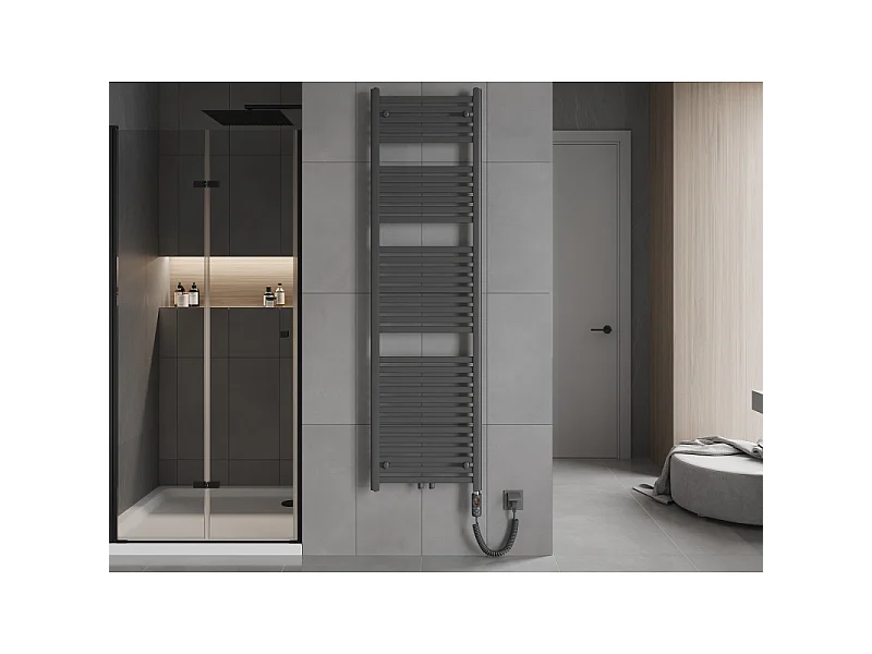 Mexen Hades radiateur électrique 1800 x 500 mm, 900 W, anthracite - W104-1800-500-2900-66