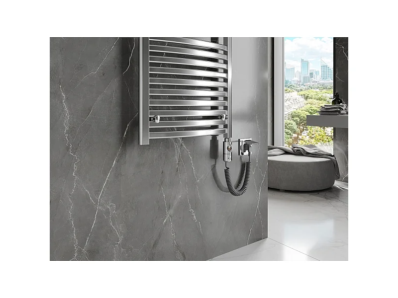 Mexen Helios radiateur électrique 800 x 500 mm, 300 W, chrome - W103-0800-500-2300-01