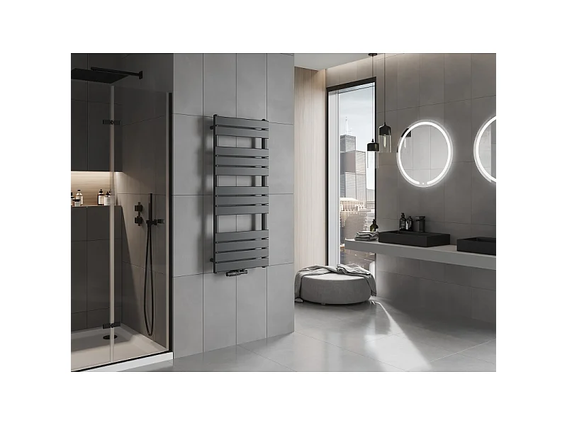 Mexen Ceres radiador de casa de banho 1200 x 500 mm, 610 W, antracite - W111-1200-500-00-66