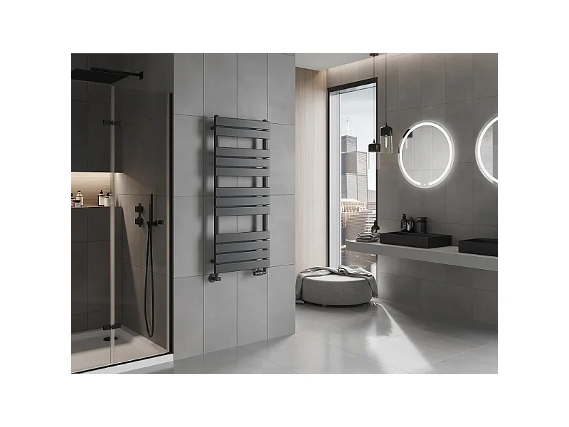 Mexen Ceres radiador de casa de banho 1200 x 500 mm, 610 W, antracite - W111-1200-500-00-66