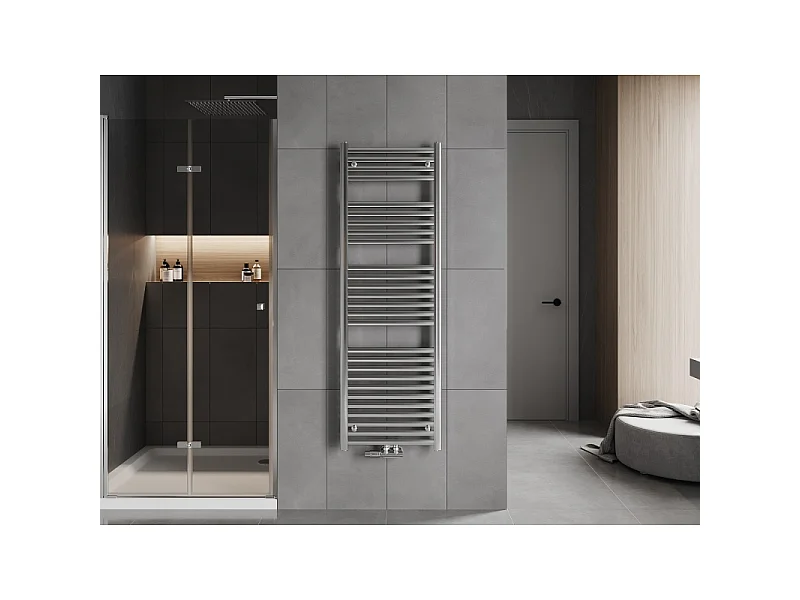 Mexen Hades radiador de casa de banho 1500 x 500 mm, 555 W, cromado - W104-1500-500-00-01