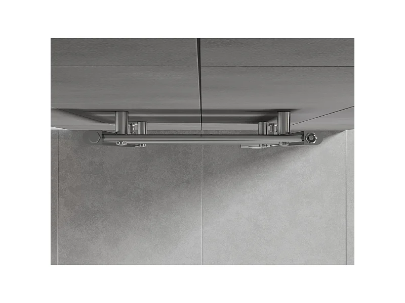 Mexen Hades radiador de casa de banho 1500 x 500 mm, 555 W, cromado - W104-1500-500-00-01