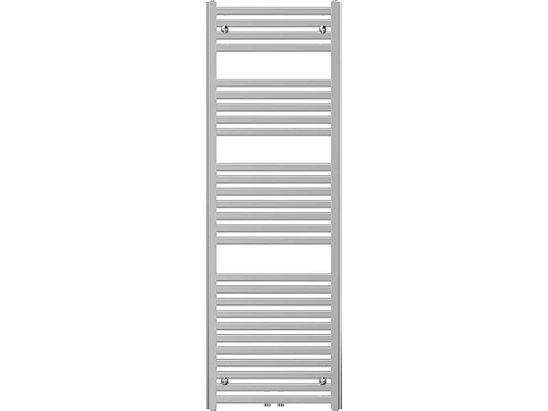 Mexen Hades radiador de casa de banho 1500 x 500 mm, 555 W, cromado - W104-1500-500-00-01