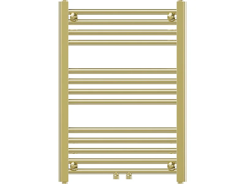 Mexen Mars radiador de casa de banho 700 x 500 mm, 224 W, dourado - W110-0700-500-00-50