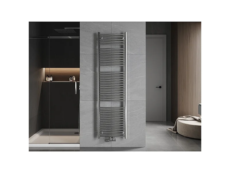 Mexen Ares radiador de casa de banho 1800 x 500 mm, 647 W, cromado - W102-1800-500-00-01