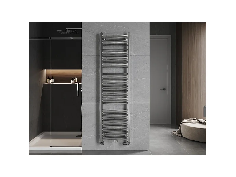 Mexen Ares radiador de casa de banho 1800 x 500 mm, 647 W, cromado - W102-1800-500-00-01