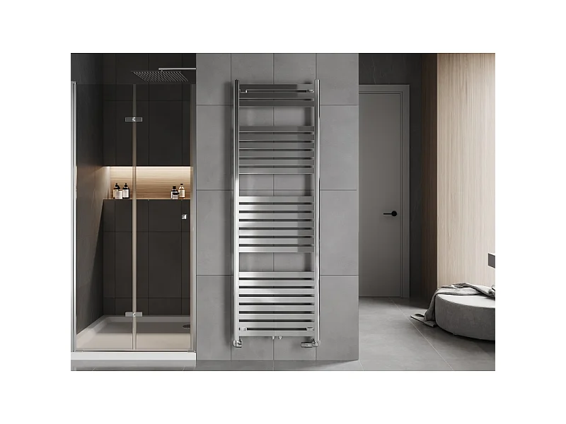 Mexen Uran radiador de casa de banho 1800 x 600 mm, 738 W, cromado - W105-1800-600-00-01