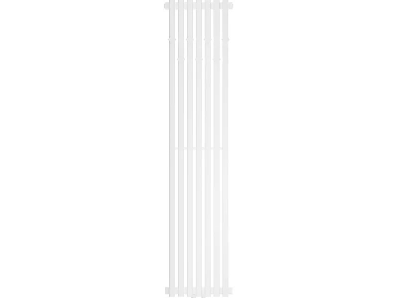 Mexen Flux decorative bathroom radiator 1500 x 360 mm, 630 W, white - W127-1500-360-00-20