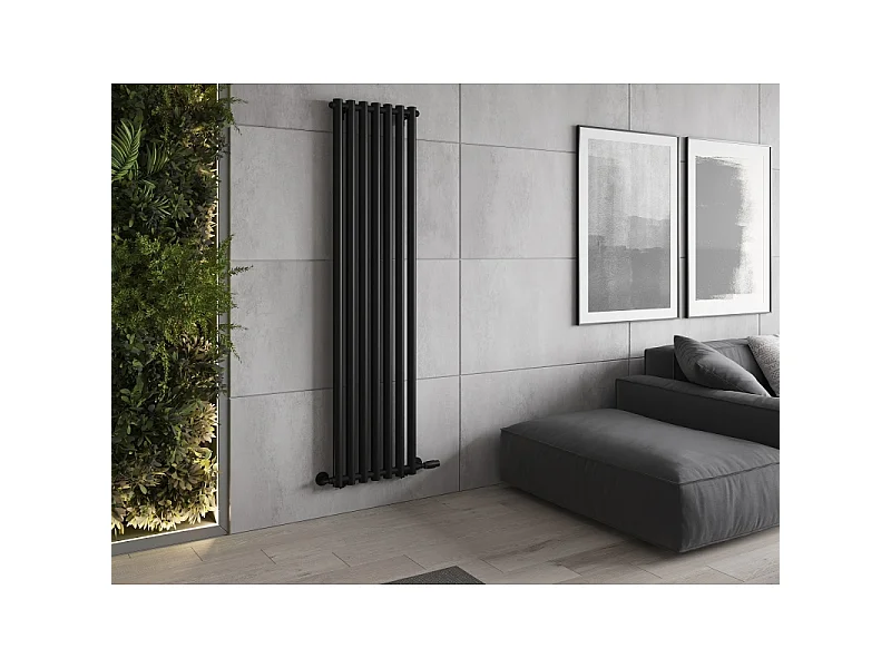 Mexen Texas radiateur décoratif 1800 x 460 mm, 965 W, noir - W203-1800-460-00-70