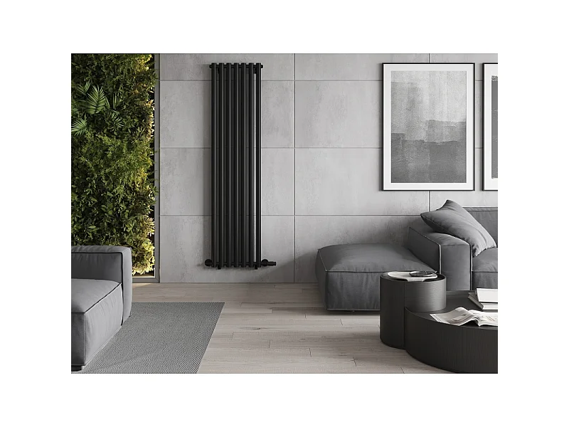 Mexen Texas radiateur décoratif 1800 x 460 mm, 965 W, noir - W203-1800-460-00-70