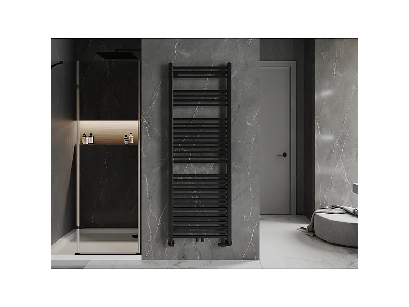 Mexen Pluton radiateur de salle de bain 1700 x 600 mm, 991 W, noir - W106-1700-600-00-70
