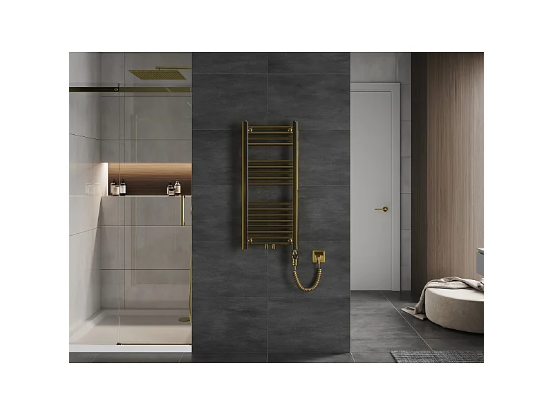 Mexen Mars radiateur électrique 900 x 400 mm, 300 W, doré - W110-0900-400-2300-50