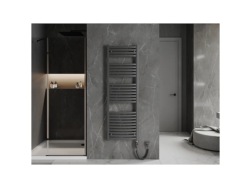 Mexen Helios radiateur électrique 1500 x 500 mm, 900 W, anthracite - W103-1500-500-2900-66