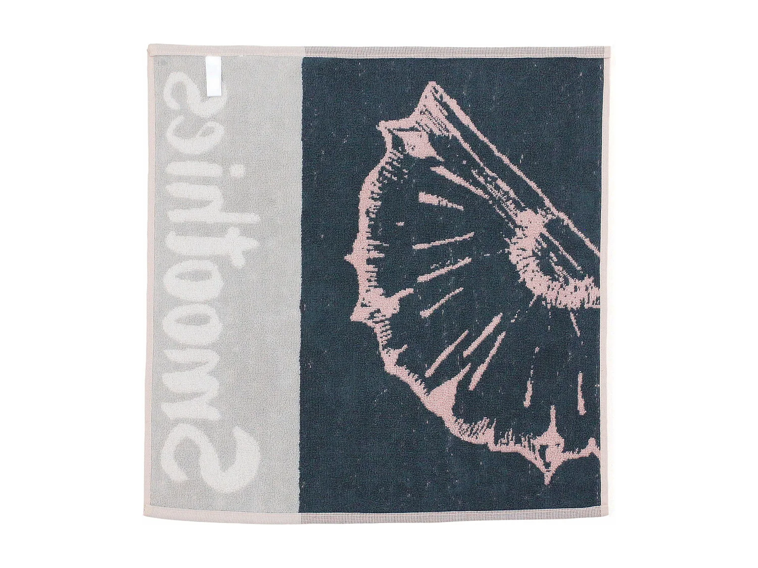 Lot de 2 torchons de cuisine éponge 50x50 cm SMOOTH rose