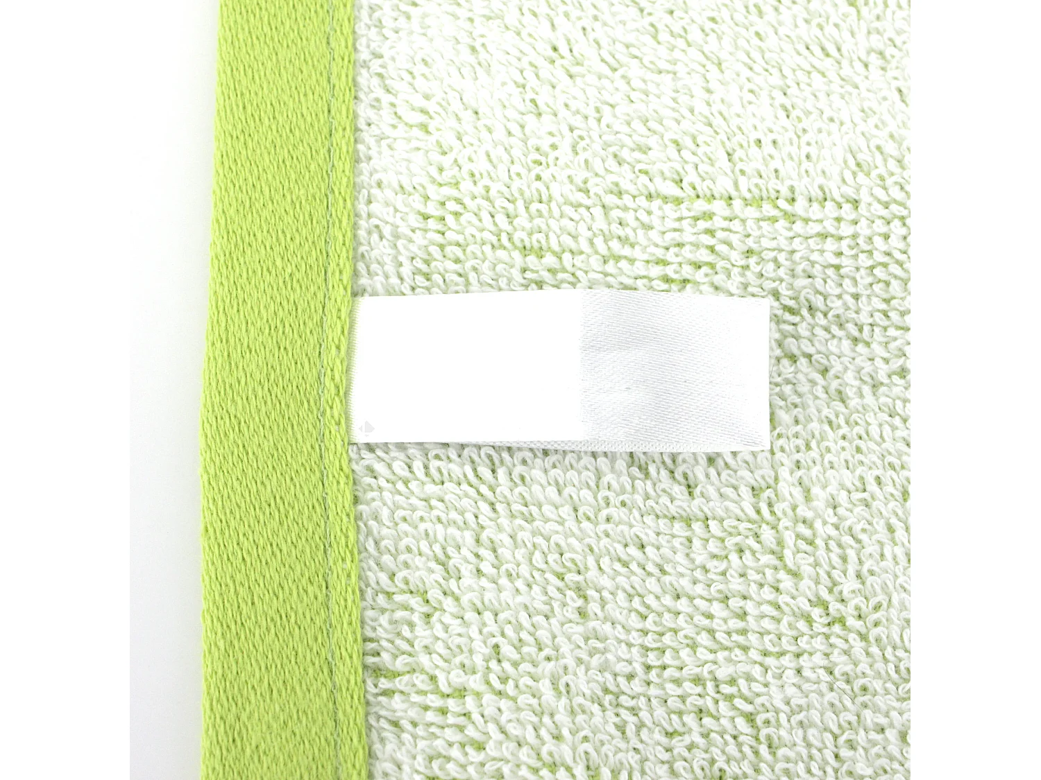 Lot de 2 torchons de cuisine éponge 50x50 cm SHOP vert