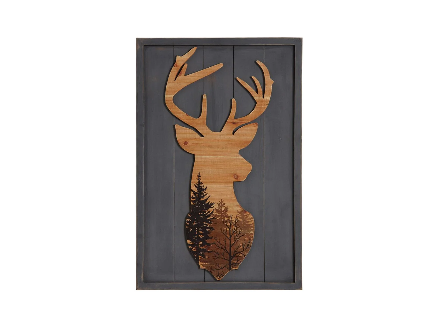 Cadre cerf 48 x 72 cm