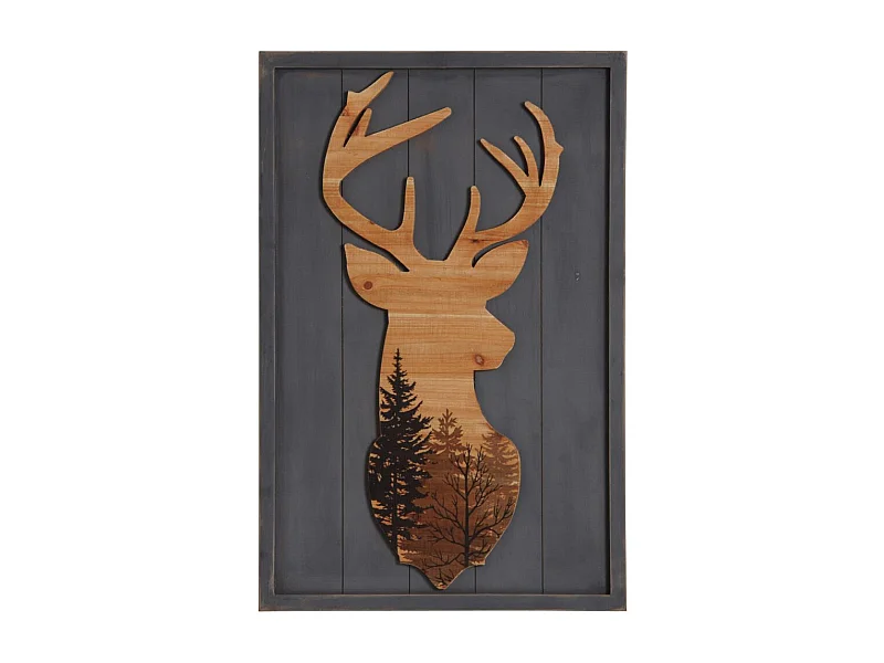 Cadre cerf 48 x 72 cm