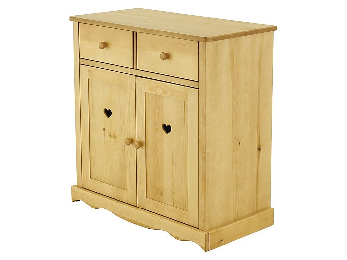 Buffet pin massif 2 portes 2 tiroirs Ottawa