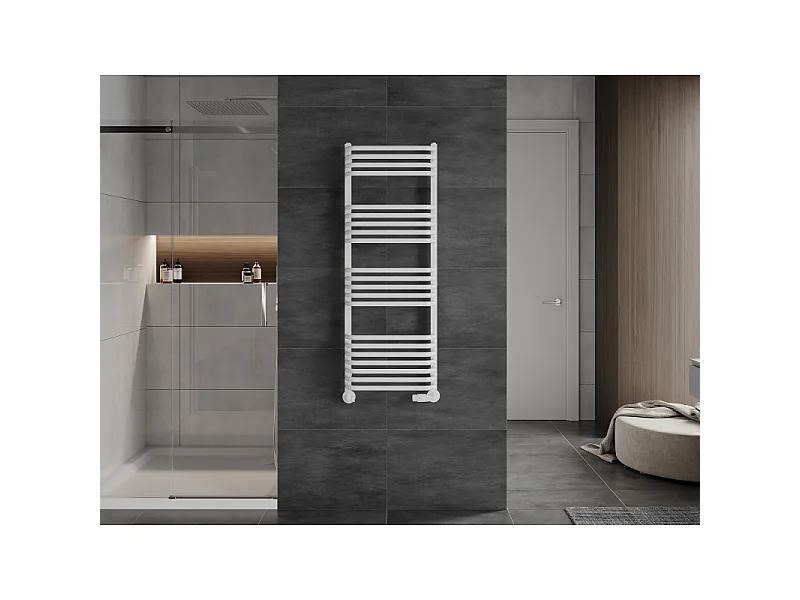 Mexen Apollo radiateur de salle de bain 1210 x 450 mm, 566 W, blanc - W117-1210-450-00-20