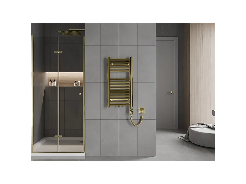 Mexen Hades radiateur électrique 800 x 400 mm, 300 W, doré - W104-0800-400-2300-50