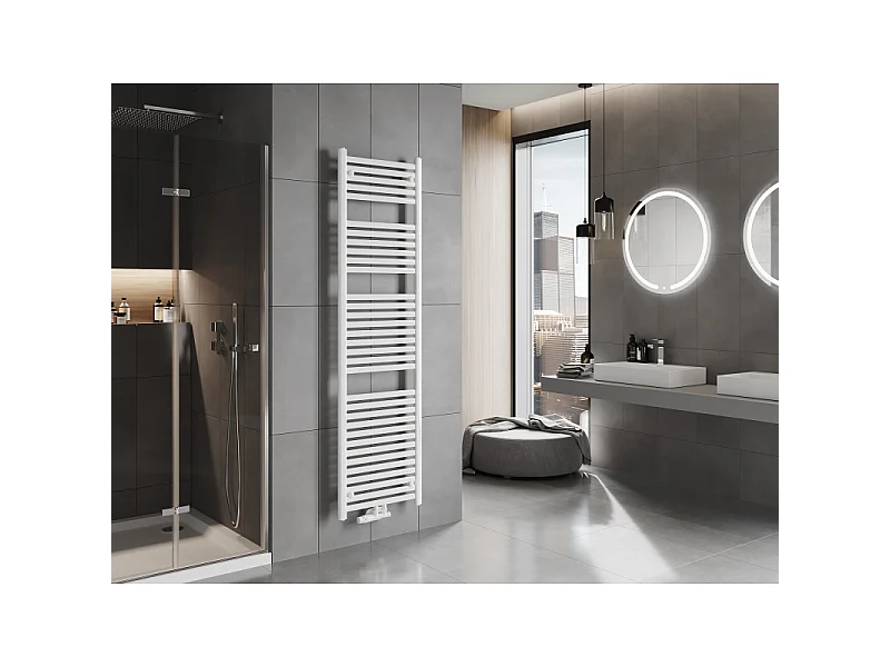 Mexen Hades radiador de casa de banho 1800 x 500 mm, 854 W, branco - W104-1800-500-00-20