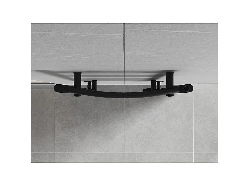 Mexen Ares radiador de casa de banho 900 x 500 mm, 372 W, preto - W102-0900-500-00-70