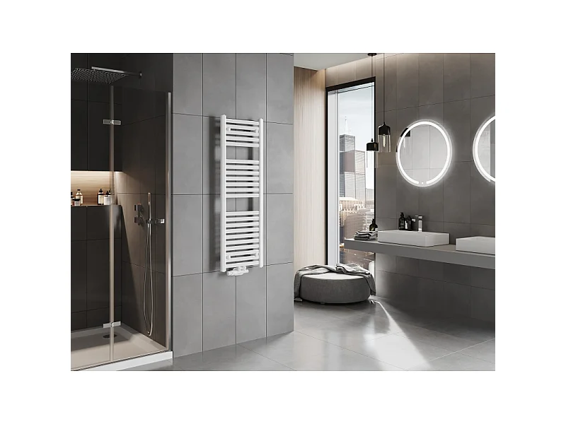 Mexen Hades radiador de casa de banho 1200 x 400 mm, 472 W, branco - W104-1200-400-00-20