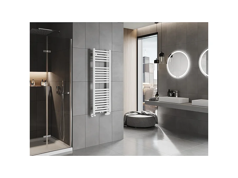 Mexen Hades radiador de casa de banho 1200 x 400 mm, 472 W, branco - W104-1200-400-00-20