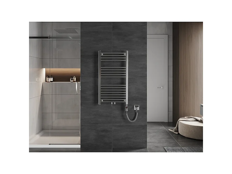 Mexen Mars radiateur électrique 900 x 500 mm, 300 W, chrome - W110-0900-500-2300-01