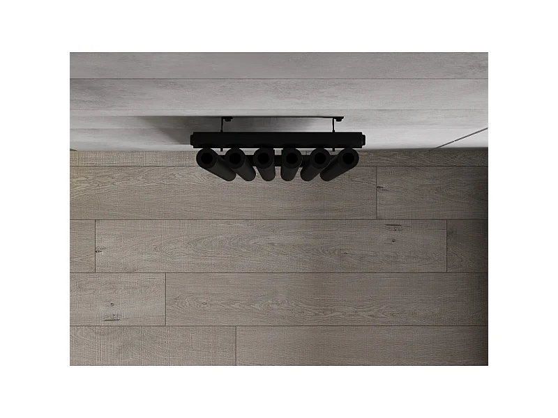 Mexen Nevada dekorativ radiator 1200 x 360 mm, 483 W, sort - W201-1200-360-00-70